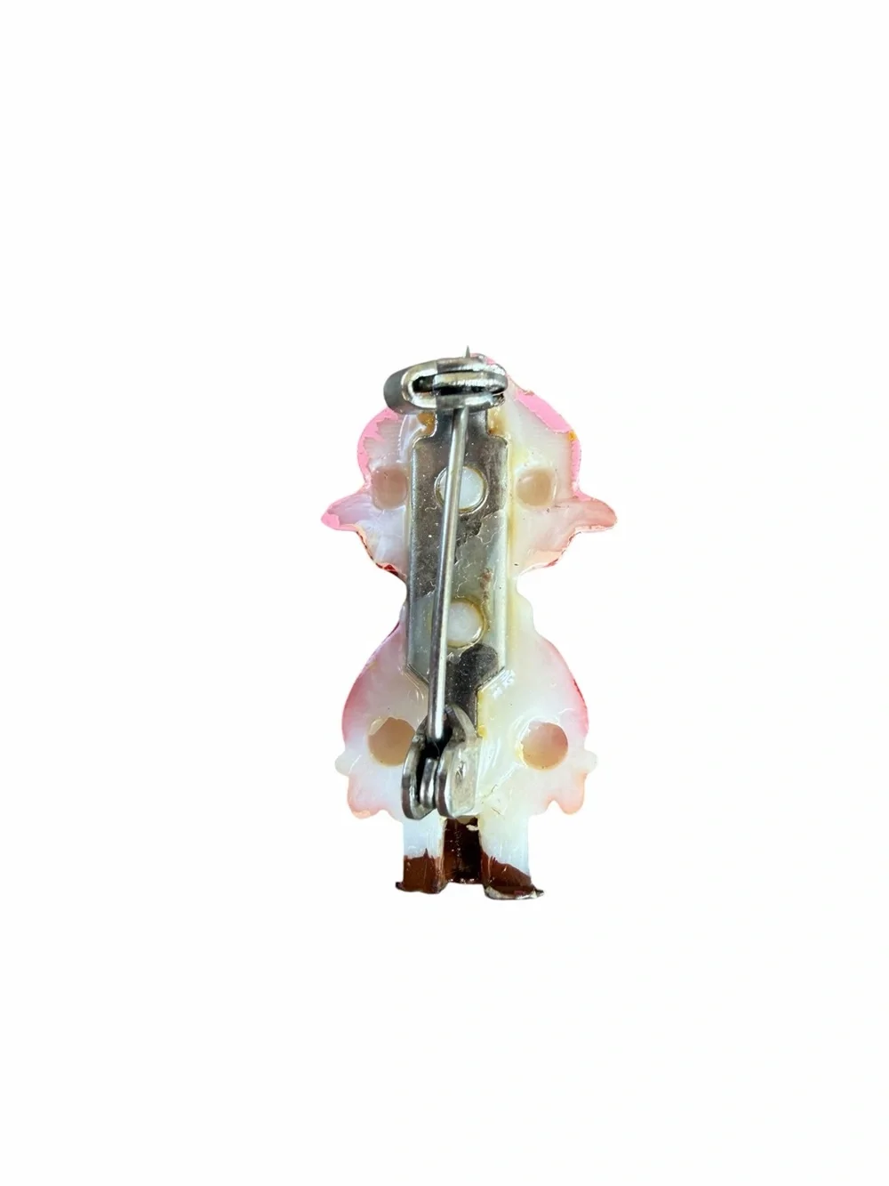 Vintage Strawberry Shortcake Pin Pendant 1981 American Greetings Charm 1.5” GUC